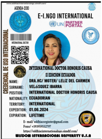 Doctor Honoris Causa Internacional