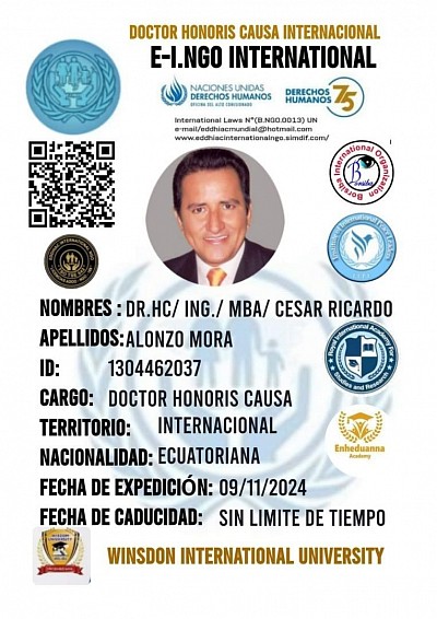 Msc. Cesar Ricardo Alonzo Mora