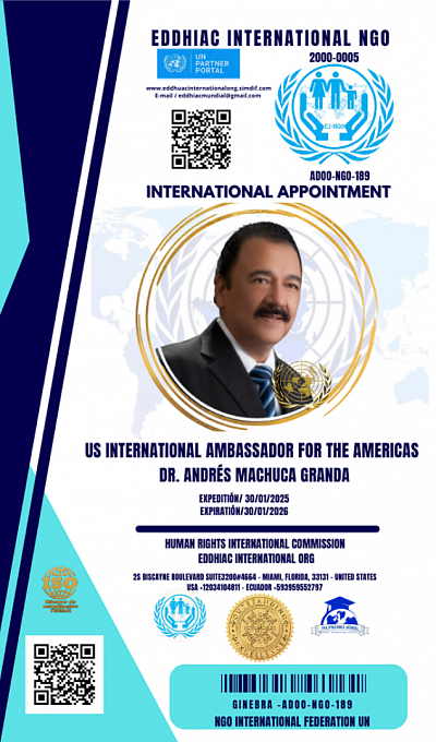 US INTERNATIONAL AMBASSADOR TO THE AMERICAS