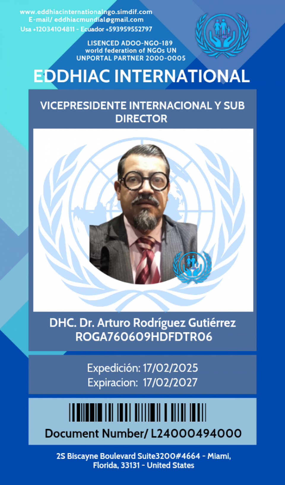 INTERNATIONAL VICEPRESIDENT